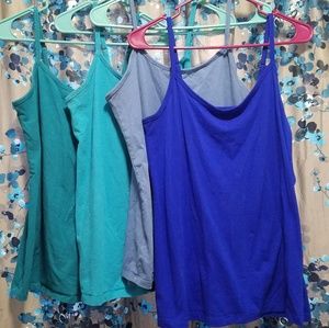 4 torrid blue camisole